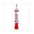 SHOCK ABSORBER VESPA 50/ET3 adjustable RED FRONT