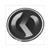 SYM SYMPHONY S-LOGO STICKER (POLY) 40mm ORG