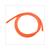 BENZINSCHLAUCH 5x8 NEON ORANGE PVC 100cm