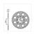 C.ARRIERE DERBI VARIANT/DS50 53mm 2x4c 34t 415 IGM