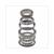 BALHOOFDSET YAMAHA YPR T-MAX 10-11 125/250cc