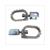 FOOT REST SET RIEJU MRX/SMX ALUMINIUM GRIS