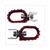 FOOT REST SET RIEJU MRX/SMX ALUMINIUM ROUGE