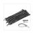 TIE-RIPS/TREKBANDJES 100mmx2.5 ZWART BOLLARD (100)