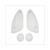 RAW-BOL GLAS YAMAHA AEROX nt SET STD BLANK (ELEC)