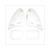 CLIGNOTEUR   APRILIA SR'00 SET BLANC CE