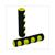 HEVELCOVER SET FOAM ZWART/GEEL TUNING