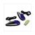 RAW-BOL PERL OPBOUW LED CHROOM/BLAUW SET
