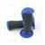 HANDVATTEN SOFT OVAL ZWART/BLAUW