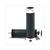 HANDVATTEN RETRO ZWART LEER 130mm