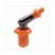 SPARK PLUG CAP CHINA GY6 4T+RUBBER ORANGE ELEC