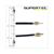 TACHOWELLE CHINA 4T GY6 STIFT/ SCHLITZ SUPERTEC 