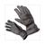HANDSCHOENEN MKX RETRO LEER L  ZWART