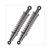 SHOCKABSORBERSET HONDA 310mm CHROME/CHROME 