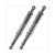 SHOCKABSORBERSET HONDA 395mm CHROME/CHROME 