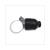 ENGINE CUT/BASE CONTACT UNI BLACK RUBBER CLAMP (1)