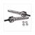 POSE PIEDS DUO UNIVERSEL SET  M10x1.5 ALUMINIUM ST