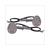 RAW-BOL CHINA GR.RETRO CHROOM HELDER ACHTER SET