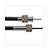 TACHOWELLE PEUGEOT MBK 51 (HURET) L650 SCHWARZ