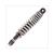 SHOCK ABSORBER PEUGEOT SQUAB CHROME/GREY 265mm 1