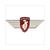 ZUNDAPP WING EMBLEM STICKER RED/WHITE
