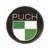 PUCH  EMBLEM ROUND STICKER 50mm  