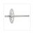 PEDAL AXLE PUCH MAXI NM 28t LONGO CHROME