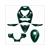 PLAATWERK KIT PIAGGIO ZIP''00 LC (6) JAGUAR GREEN