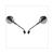 MIRROR PIA PRIMAVERA 50/125 4T CHROOM G/D SET CE