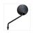 SPIEGEL UNI PVC ROND M10 LINKSE DRAAD ZWART 105mm