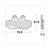 REMBLOKSET LUCAS PIAGGIO RUNNER 125/180cc KBA