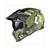 HELM STREETFIGHTER SV SKULL MAT GROEN      S