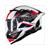 HELM THUNDER 4 SV LUMINENCE WHITE/BLUE/RED      M