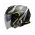 HELM JET THUNDER 3 SV BOW SCHWARZ/GELB         S