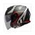 HELM JET THUNDER 3 SV BOW SCHWARZ/ROT         S